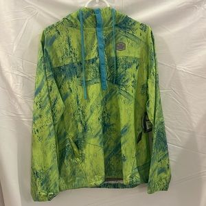 Hooded fishing jacket multi color